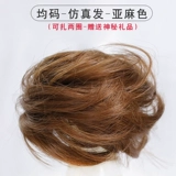 Парик, заколка для волос, хвостик изготовленный из настоящих волос, аксессуар для волос