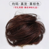 Парик, заколка для волос, хвостик изготовленный из настоящих волос, аксессуар для волос