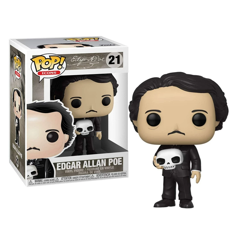 FUNKO POP Эдгар Алан По W Американский поэт Поэтические куклы