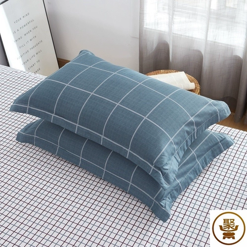 Хлопковая наволочка для влюбленных для домашнего использования, шлем для школьников подходит для мужчин и женщин