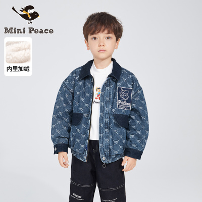 taobao agent Minipeace Taiping Bird Children's Costume Boys Jacket Knight F1AEB4111 Ole