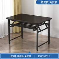 Двойной слой [черный грецкий орех] 100*60*75 丨 Установка