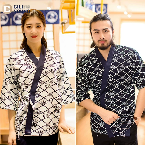 Японская корейская рабочая летняя одежда для работы, делается под заказ