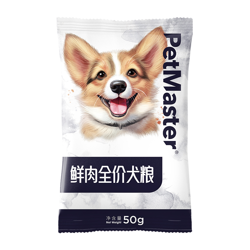 Petmaster佩玛思特鲜肉幼犬成犬粮关节呵护抗氧化通用狗粮1.5kg