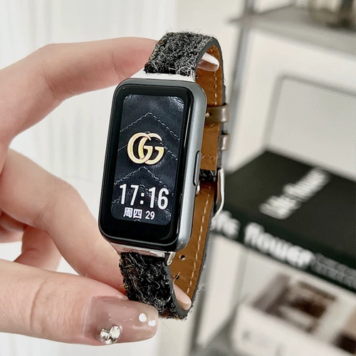 Применимый браслет Huawei 6/7 браслет осенний и зимний шерстяной шерстяной шерстяной шерстяной браслет 6NFC Pro Smart Creative Leather Lealh Level Personalt List Brap Girls Seven -Syx замена с помощью iboannnnnnnnnnnnnn