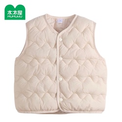 木木屋儿童羽绒棉马甲