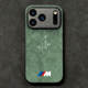 Motorsport Audi BMW M3 – iPhone 17 Phone Cases Covers ALCANTARA Suede Microfiber