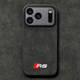 Motorsport Audi BMW M3 – iPhone 17 Phone Cases Covers ALCANTARA Suede Microfiber