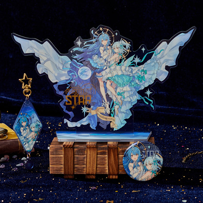 taobao agent [Spot] Super Power Culture Bilibili Phantom Star Ⅱ Star Domine Surrounding Badge Badge Bades Pendant