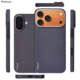 Four-Petal Pattern Jacquard Woven Space Orange Magnetic Phone Case for iPhone 17, 16, 15, 14 and 13