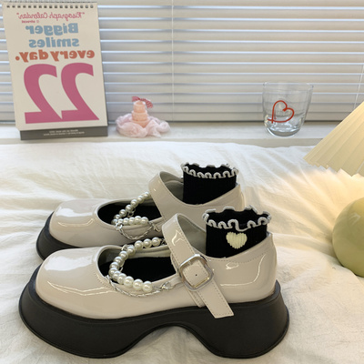 taobao agent Summer thin Japanese footwear English style platform, British style