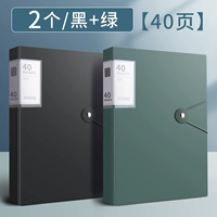 2 40 страниц (черный+зеленый)