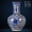Большая ручная синие и цветочные трещины бутылка для отправки фундамента подлинная гарантия + сертификат коллекции + куриный цилиндр чашка