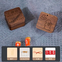 [Большая модель гравюры] Бутылки Wangyue Rabbit-Walnut-2