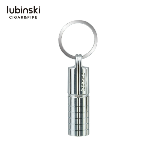 Любинский сигар с бриллиантовой металлической портативной трехэтапной трехэтапной подарочной коробкой с сигарным ножом Установлена ​​бесплатная доставка