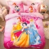 Bộ phim hoạt hình cô gái bốn mảnh của Disney hoạt hình công chúa - Bộ đồ giường bốn mảnh