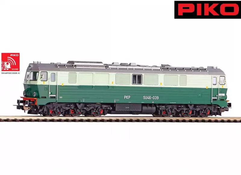 [武局武段 德国PIKO 52862 苏SU46柴油机车  1：87 HO比例]