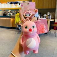 Оригинальные большие мыльные пузыри, розовая сменная подвеска для одевания, 1 шт, 12см