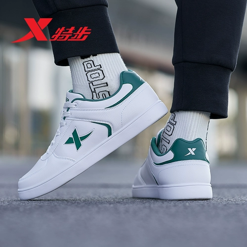 Xtep, кроссовки, спортивная обувь, белая повседневная обувь для отдыха, белая обувь, коллекция 2022, в корейском стиле