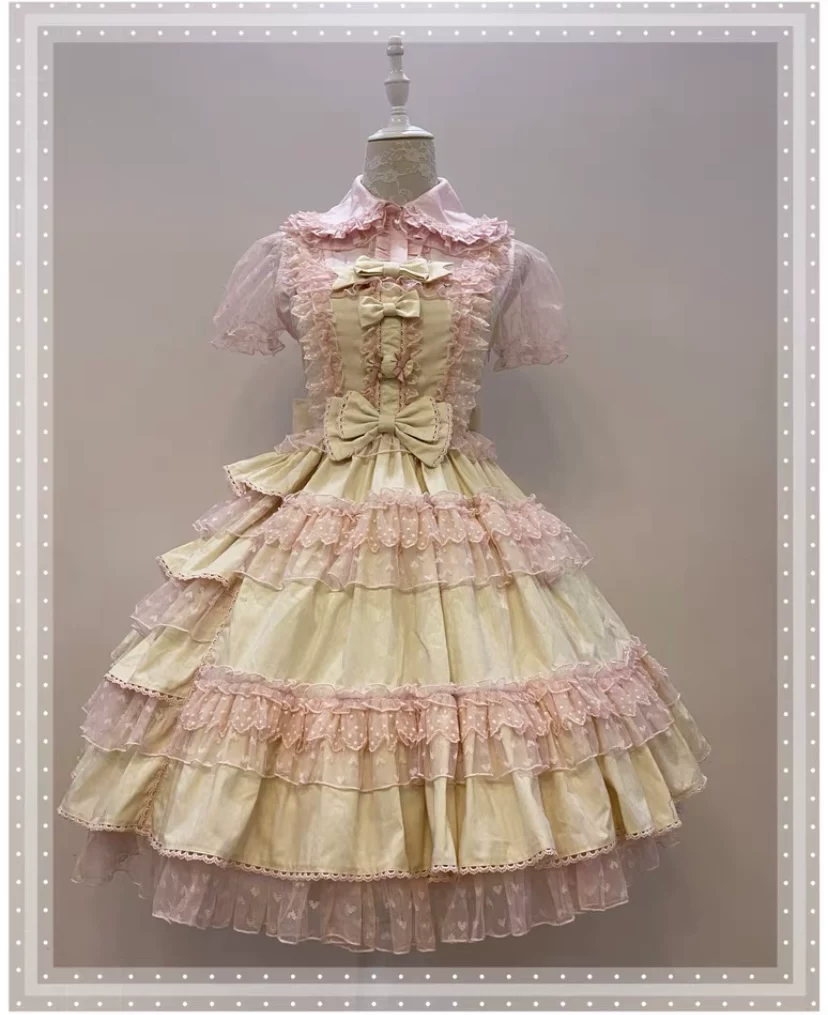 Хлопковое платье, Lolita Jsk, Lolita OP, стиль Lolita