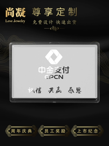 Карточка участника для визитных карточек, делается под заказ, золото и серебро, серебро 925 пробы