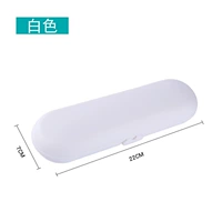 Белая зубная щетка для путешествий