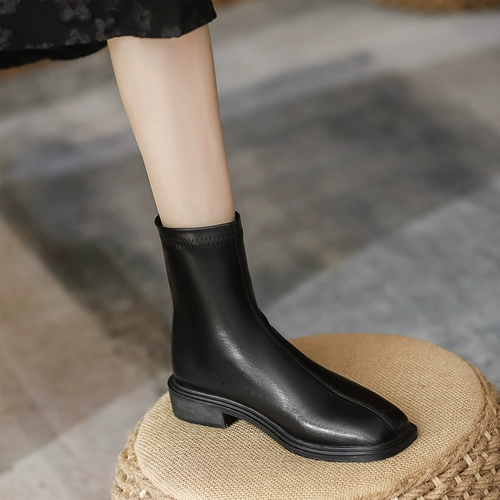 Martens, челси, демисезонные короткие сапоги, утепленные ботинки, французский стиль