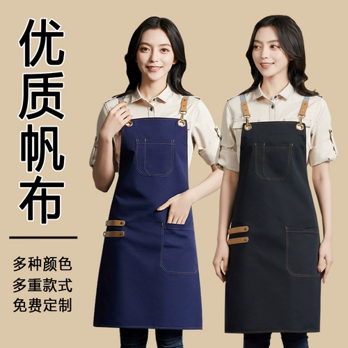 Износостойкий фартук для работы, популярно в интернете, делается под заказ, с печатью вашего логотипа