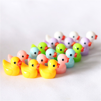 taobao agent Yellow duck, resin, jewelry, mobile phone, micro landscape