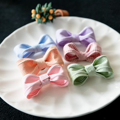 taobao agent Bjd baby clothing auxiliary material brooch accessory wool decorative material cute bow handmade DIY hair accessories