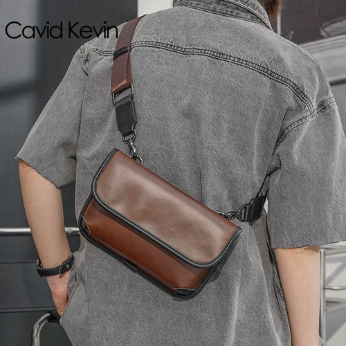 Ретро нагрудная сумка, ремешок для сумки, рюкзак, в корейском стиле, простой и элегантный дизайн