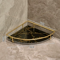 Золотой сингл -слой Треугольник ПВХ версия черного золота