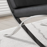 Дизайнерский диван Jundexi, кресло BarcelonaChair, кожаное кресло Barcelona, ​​кресло для гостиной, отдыха, одиночное кресло