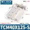 bộ nguồn thủy lực mini 220v Xi lanh ba trục khí nén TCM TCL12X16X20X25X30X32X40X50X63X75X100X125S bơm thủy lực 12v