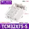 bộ nguồn thủy lực mini 220v Xi lanh ba trục khí nén TCM TCL12X16X20X25X30X32X40X50X63X75X100X125S bơm thủy lực 12v