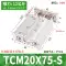 bộ nguồn thủy lực mini 220v Xi lanh ba trục khí nén TCM TCL12X16X20X25X30X32X40X50X63X75X100X125S bơm thủy lực 12v