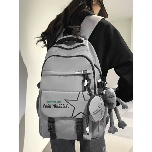 Универсальный вместительный и большой школьный рюкзак подходит для мужчин и женщин, для средней школы