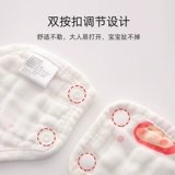 Детский хлопковый нагрудник, водонепроницаемый слюнявчик для новорожденных, осенний шарф для принцессы, с карманом