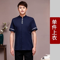 Синяя футболка, короткий рукав