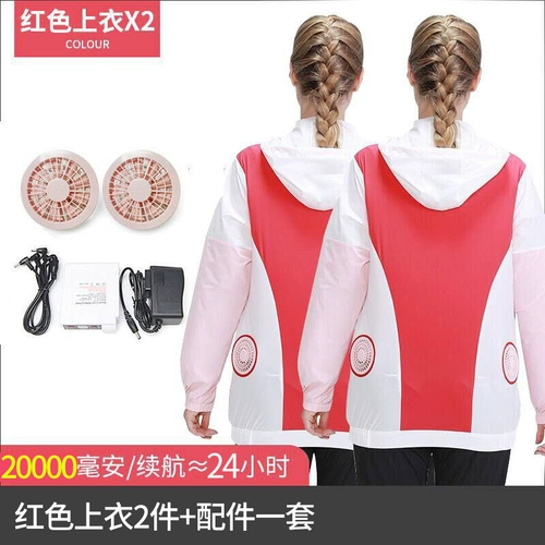 Летний охлаждающий тонкий вентилятор для работы