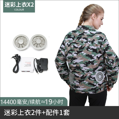 Летний охлаждающий тонкий вентилятор для работы