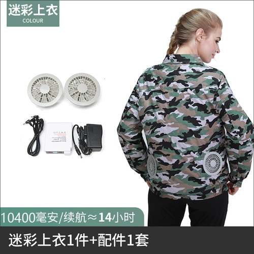 Летний охлаждающий тонкий вентилятор для работы