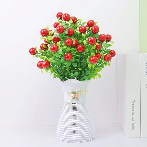 Современные простые зеленые растения украшения моделирование поддельное цветочное набор домашняя гостиная телевизор телевизор шкаф цветок цветочный цветок цветущий цветочный обеденный стол