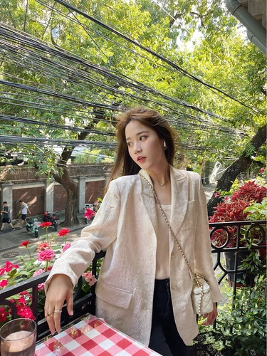 Tide, цветной модный ретро пиджак классического кроя, коллекция 2021, в корейском стиле, свободный прямой крой