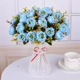 Hoa nhân tạo mô phỏng hoa phòng khách nhà nội thất bàn trang trí hoa nội thất bàn hoa bàn trà hoa chậu nhỏ chậu nhựa khô - Hoa nhân tạo / Cây / Trái cây