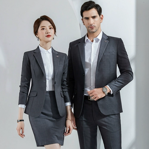 Элитный классический костюм подходит для мужчин и женщин для работы