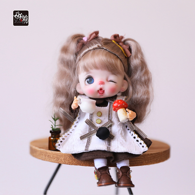 taobao agent YMY baby clothes OB11 idyllic sweet and cute set molly doll clothing 12 points BJD vegetarian reflected goods
