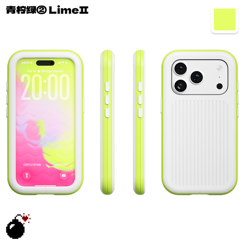 GENTLE BOMB Y2K Retro Dual-Mode MagSafe Phone Case