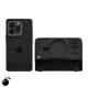 GENTLE BOMB Retro Vintage Macintosh MagSafe Metal Black Reflection Mirror Matte Phone Case – Pro/Plus/Max/Air – iPhone 17, iPhone 16, iPhone 15, iPhone 14, iPhone 13, iPhone 12