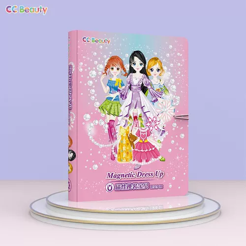 Высококачественный трехмерный магнит на холодильник для принцессы для одевания, наклейка, игрушка, подарок на день рождения